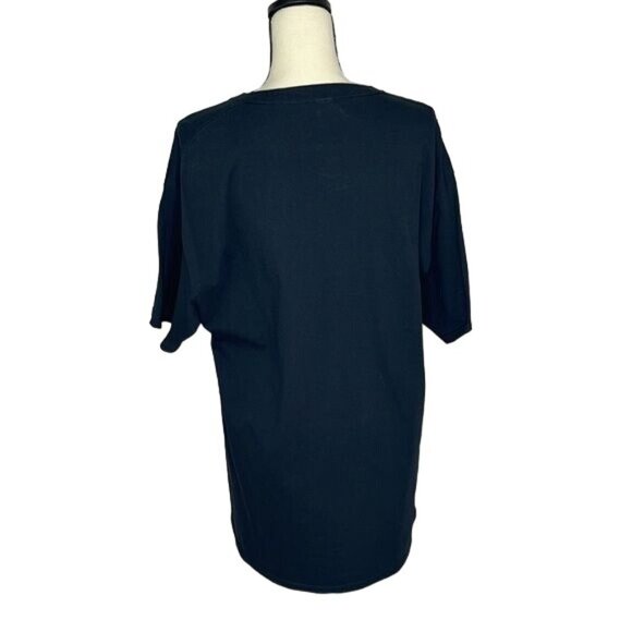 NWT CRUELLA Black Short Sleeve Tee Black Puppy 101 Dalmatian Black Size Large - Picture 3 of 4